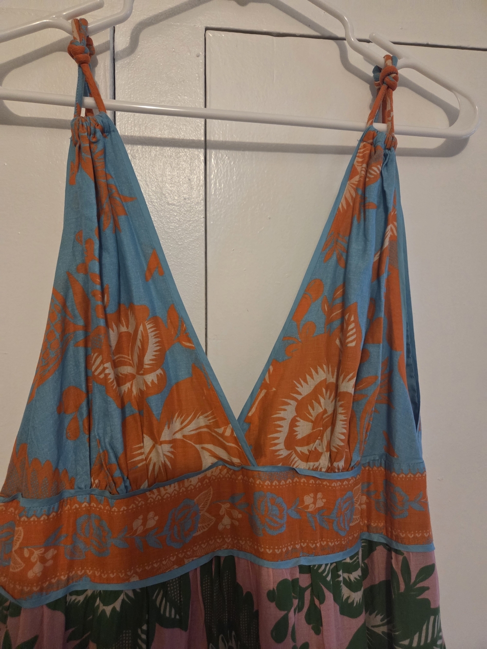 FARM Rio Multicolor Tropical Print Maxi Dress - Picture 5 of 6